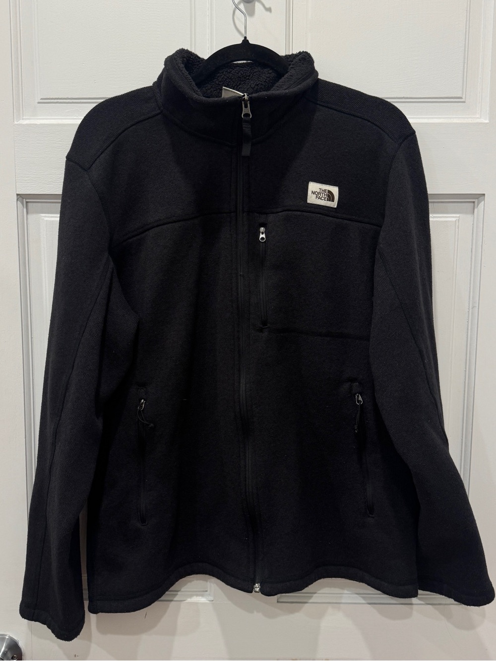 The North Face Gordon Lyons Full Zip Fleece Black XL Gorpcore Sherpa Jacket